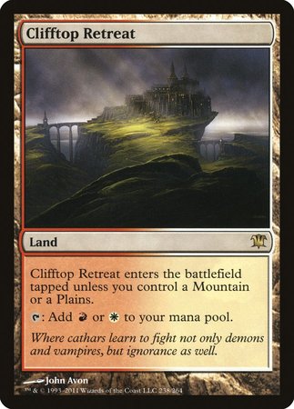 Clifftop Retreat [Innistrad] | Magic Magpie