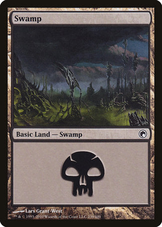 Swamp (239) [Scars of Mirrodin] | Magic Magpie