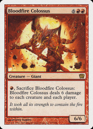 Bloodfire Colossus [Ninth Edition] | Magic Magpie