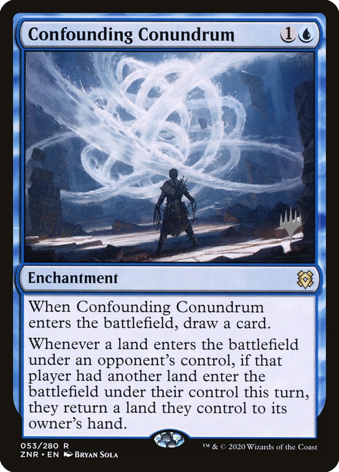 Confounding Conundrum (Promo Pack) [Zendikar Rising Promos] | Magic Magpie