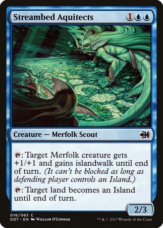 Streambed Aquitects [Duel Decks: Merfolk vs. Goblins] | Magic Magpie