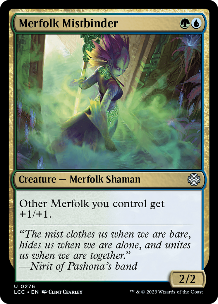 Merfolk Mistbinder [The Lost Caverns of Ixalan Commander] | Magic Magpie