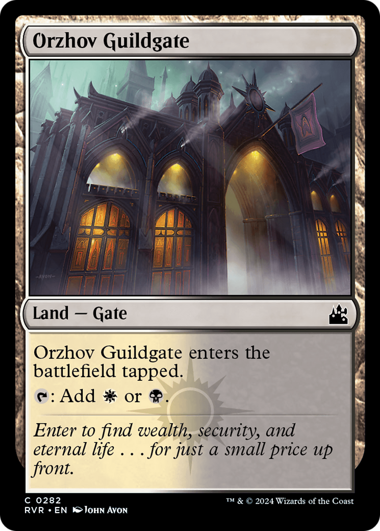 Orzhov Guildgate [Ravnica Remastered] | Magic Magpie