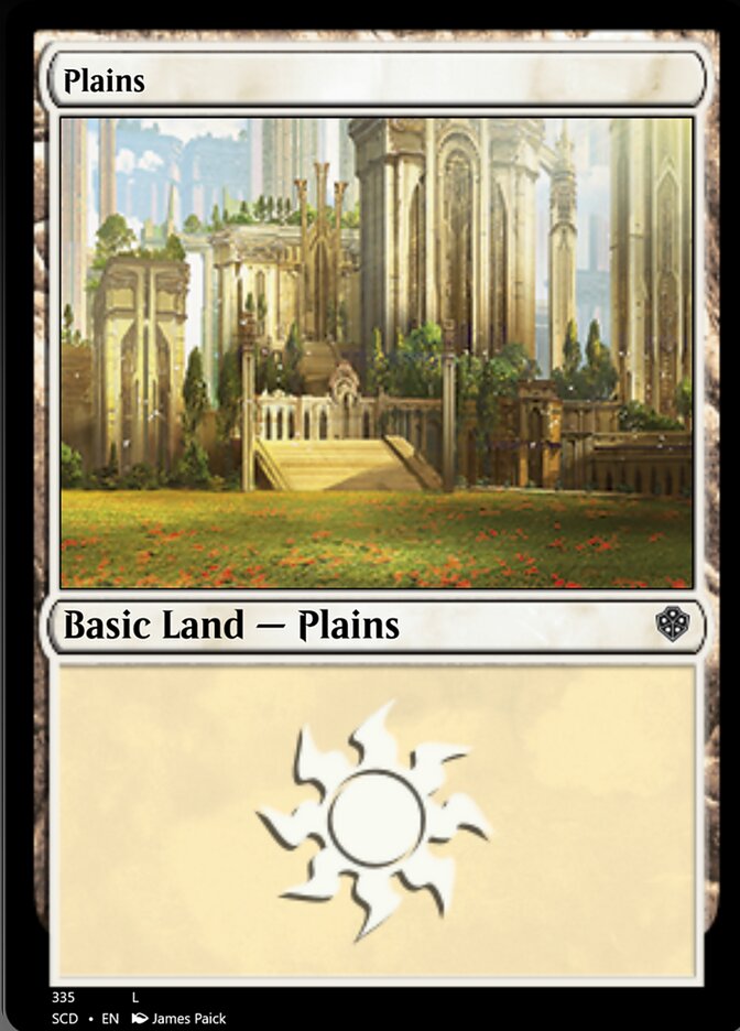 Plains (335) [Starter Commander Decks] | Magic Magpie