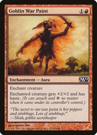Goblin War Paint [Magic 2012] | Magic Magpie