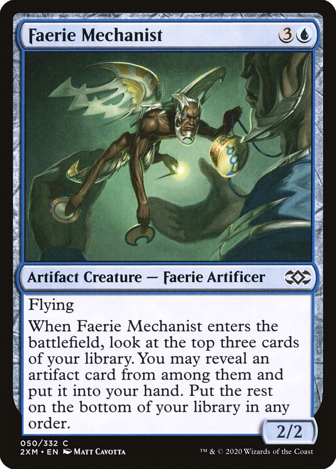 Faerie Mechanist [Double Masters] | Magic Magpie