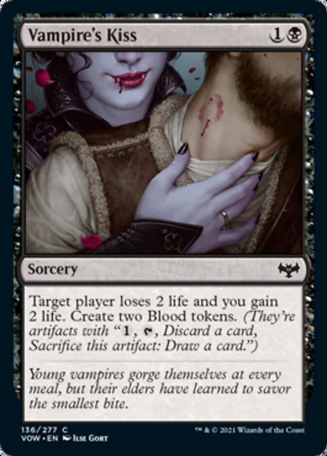 Vampire's Kiss [Innistrad: Crimson Vow] | Magic Magpie