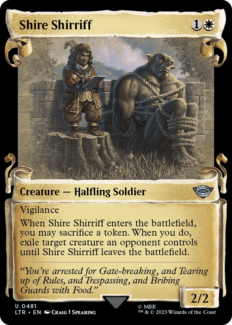 Shire Shirriff [The Lord of the Rings: Tales of Middle-Earth Showcase Scrolls] | Magic Magpie