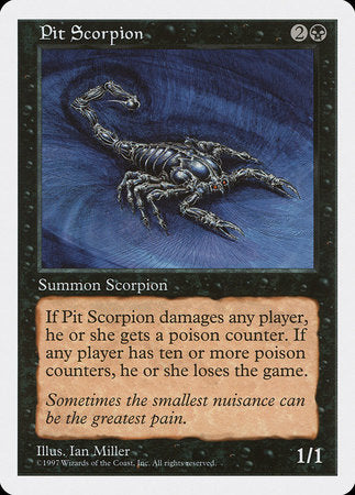 Pit Scorpion [Fifth Edition] | Magic Magpie