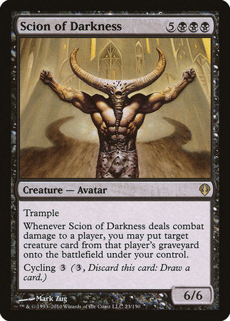 Scion of Darkness [Archenemy] | Magic Magpie