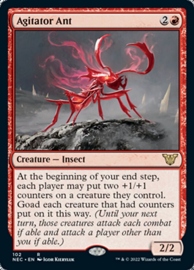 Agitator Ant [Kamigawa: Neon Dynasty Commander] | Magic Magpie