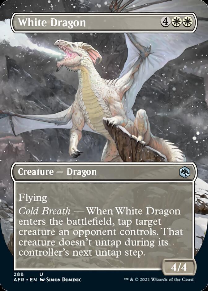 White Dragon (Extended) [Dungeons & Dragons: Adventures in the Forgotten Realms] | Magic Magpie