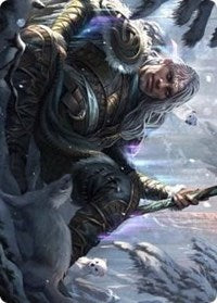 Jorn, God of Winter Art Card [Kaldheim: Art Series] | Magic Magpie