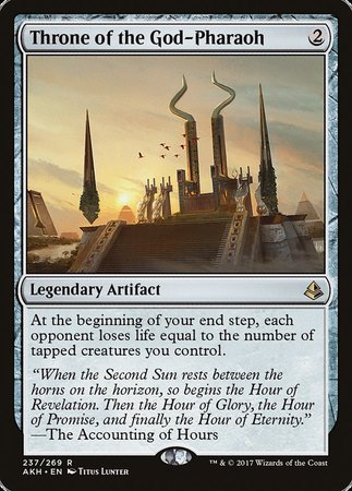 Throne of the God-Pharaoh [Amonkhet] | Magic Magpie