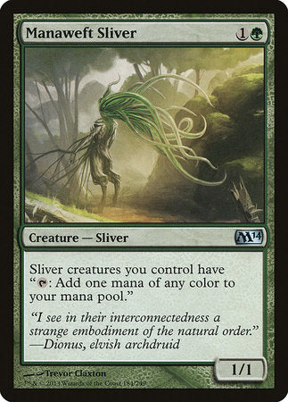 Manaweft Sliver [Magic 2014] | Magic Magpie