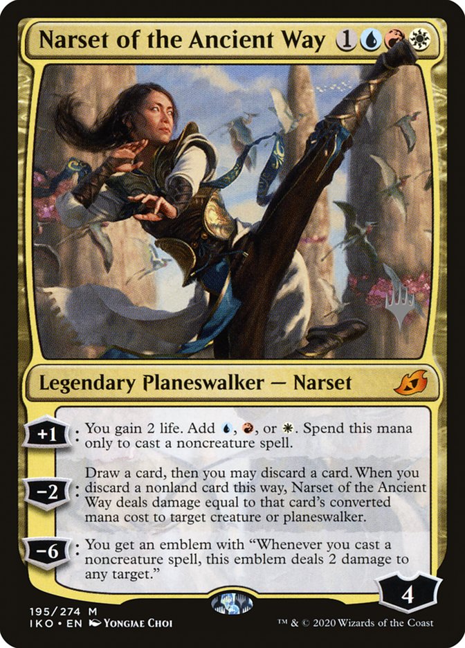 Narset of the Ancient Way (Promo Pack) [Ikoria: Lair of Behemoths Promos] | Magic Magpie