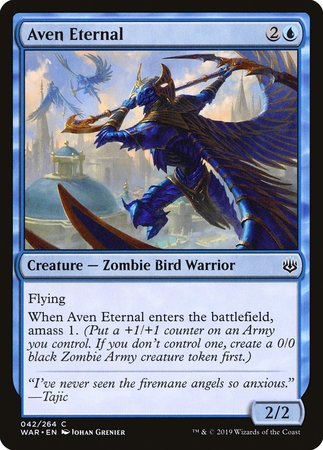 Aven Eternal [War of the Spark] | Magic Magpie