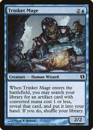 Trinket Mage [Duel Decks: Elspeth vs. Tezzeret] | Magic Magpie