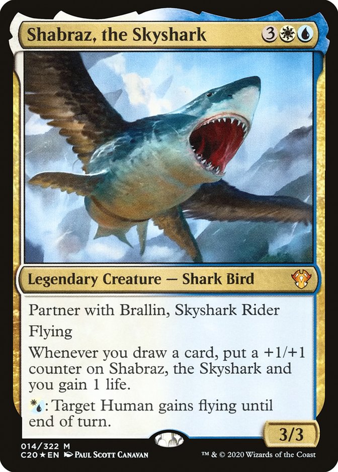 Shabraz, the Skyshark [Commander 2020] | Magic Magpie