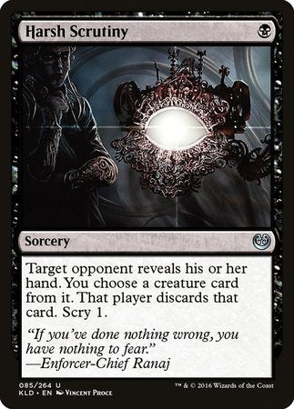 Harsh Scrutiny [Kaladesh] | Magic Magpie