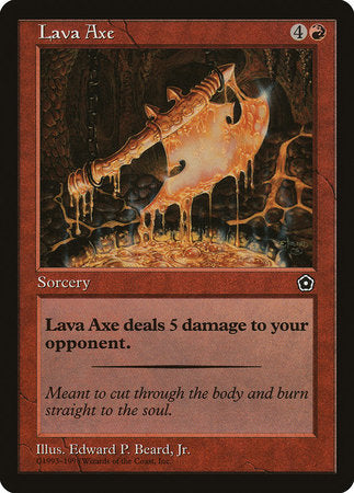 Lava Axe [Portal Second Age] | Magic Magpie