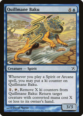 Quillmane Baku [Betrayers of Kamigawa] | Magic Magpie