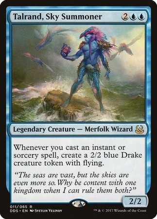 Talrand, Sky Summoner [Duel Decks: Mind vs. Might] | Magic Magpie