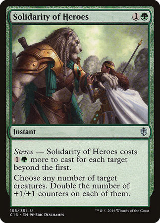 Solidarity of Heroes [Commander 2016] | Magic Magpie