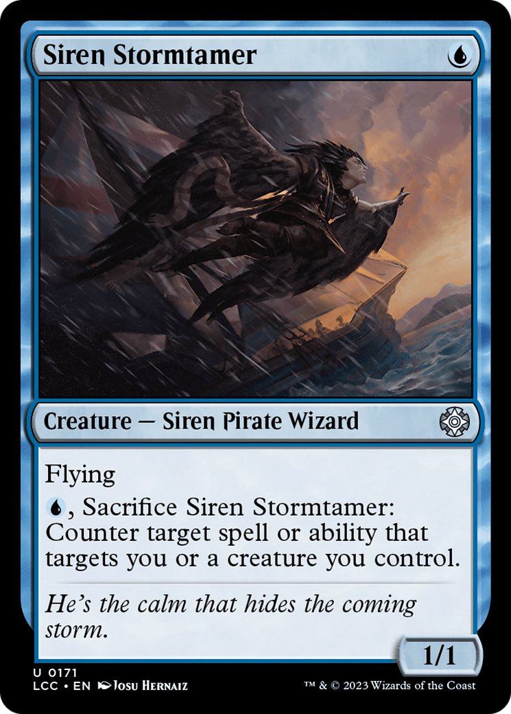 Siren Stormtamer [The Lost Caverns of Ixalan Commander] | Magic Magpie