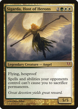 Sigarda, Host of Herons [Avacyn Restored] | Magic Magpie