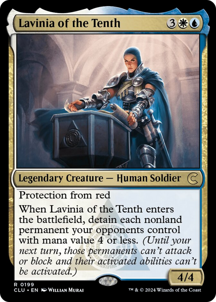 Lavinia of the Tenth [Ravnica: Clue Edition] | Magic Magpie