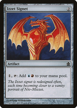 Izzet Signet [Commander 2011] | Magic Magpie