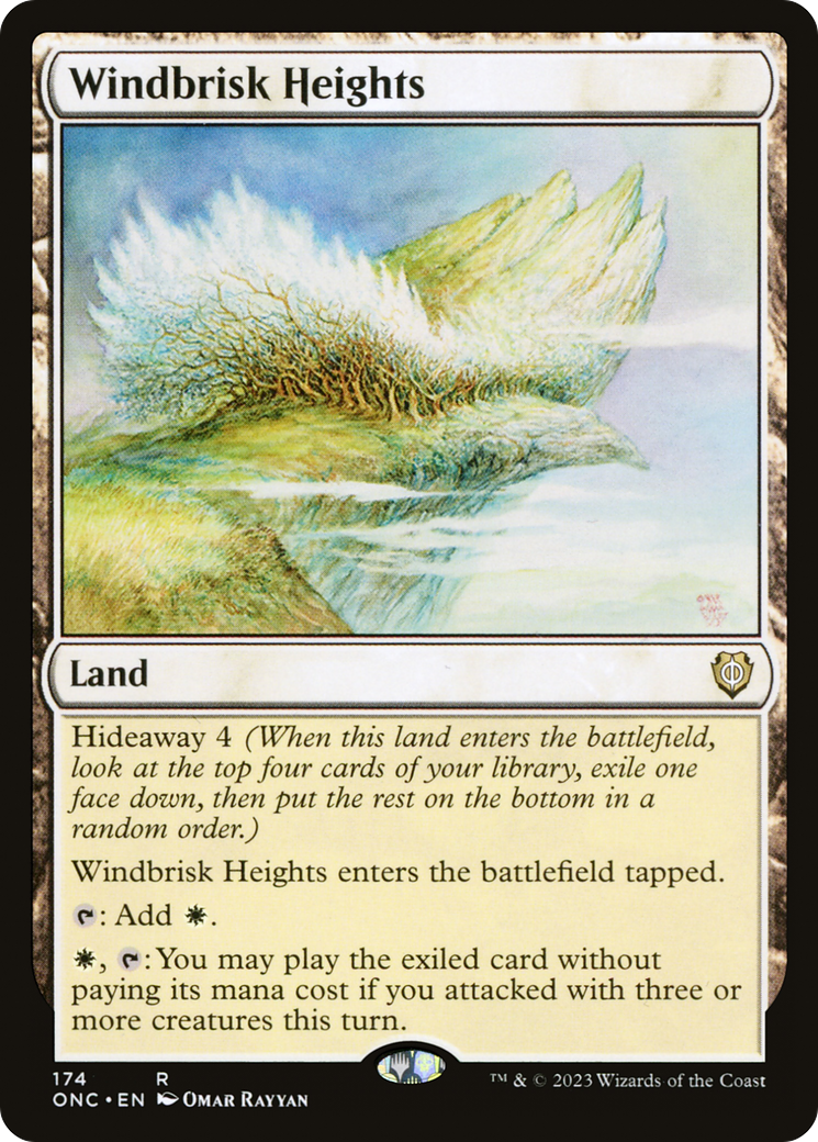 Windbrisk Heights [Phyrexia: All Will Be One Commander] | Magic Magpie
