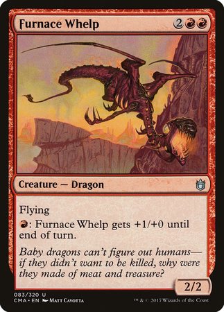 Furnace Whelp [Commander Anthology] | Magic Magpie