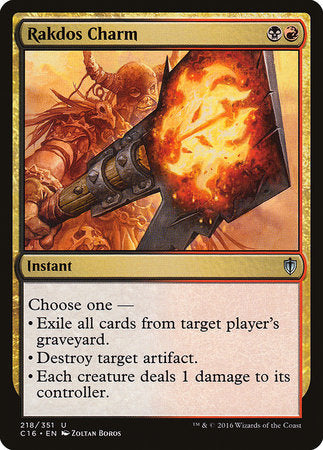 Rakdos Charm [Commander 2016] | Magic Magpie