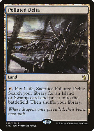 Polluted Delta [Khans of Tarkir] | Magic Magpie