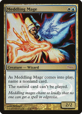 Meddling Mage [Judge Gift Cards 2006] | Magic Magpie