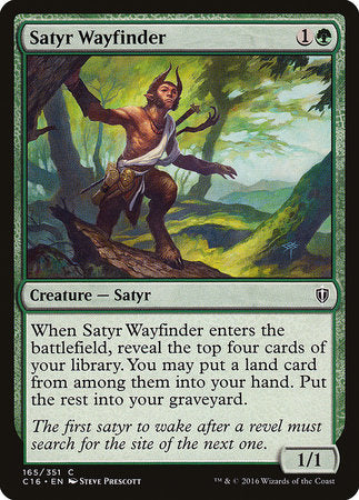 Satyr Wayfinder [Commander 2016] | Magic Magpie