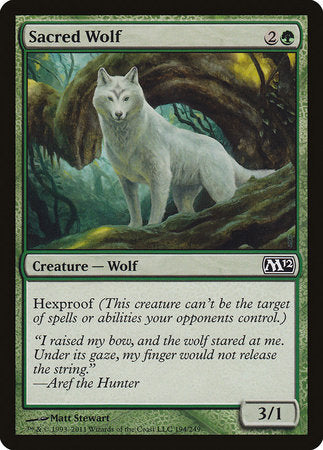 Sacred Wolf [Magic 2012] | Magic Magpie