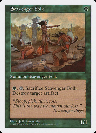 Scavenger Folk [Fifth Edition] | Magic Magpie