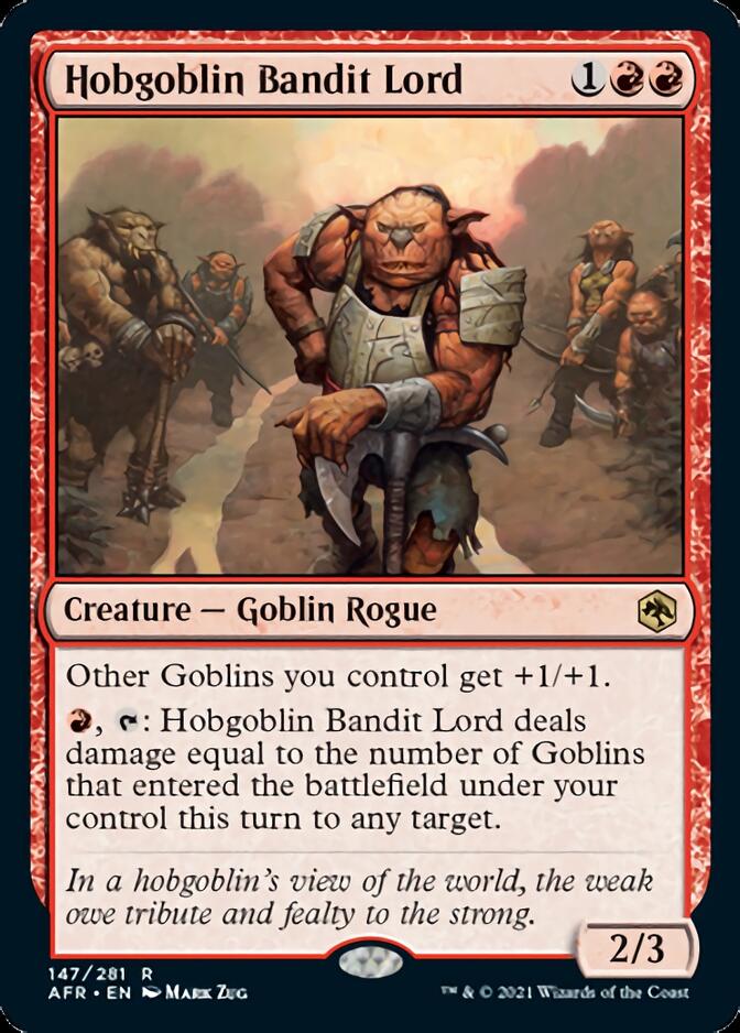 Hobgoblin Bandit Lord [Dungeons & Dragons: Adventures in the Forgotten Realms] | Magic Magpie