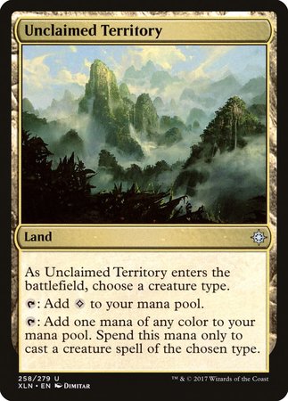 Unclaimed Territory [Ixalan] | Magic Magpie