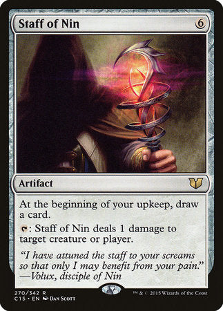 Staff of Nin [Commander 2015] | Magic Magpie