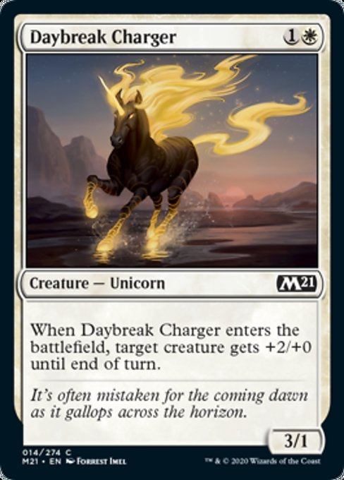 Daybreak Charger [Core Set 2021] | Magic Magpie