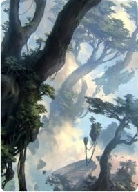 Forest 1 Art Card [Zendikar Rising Art Series] | Magic Magpie