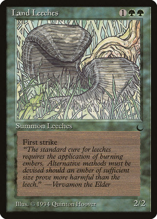 Land Leeches [The Dark] | Magic Magpie
