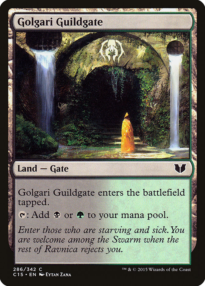 Golgari Guildgate [Commander 2015] | Magic Magpie