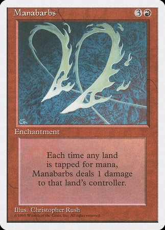 Manabarbs [Fourth Edition] | Magic Magpie