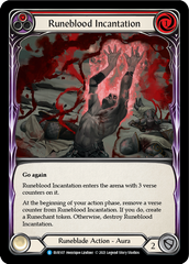 Runeblood Incantation (Red) [EVR107] (Everfest)  1st Edition Rainbow Foil | Magic Magpie