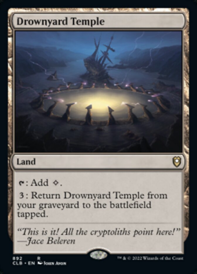 Drownyard Temple [Commander Legends: Battle for Baldur's Gate] | Magic Magpie